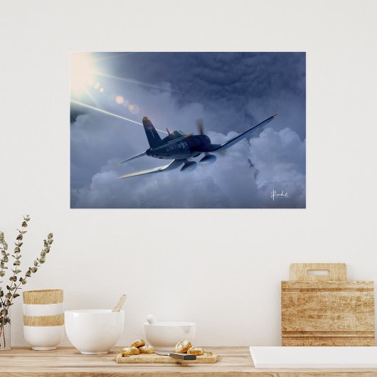 The Surly Bonds of Earth Poster (Keuken)