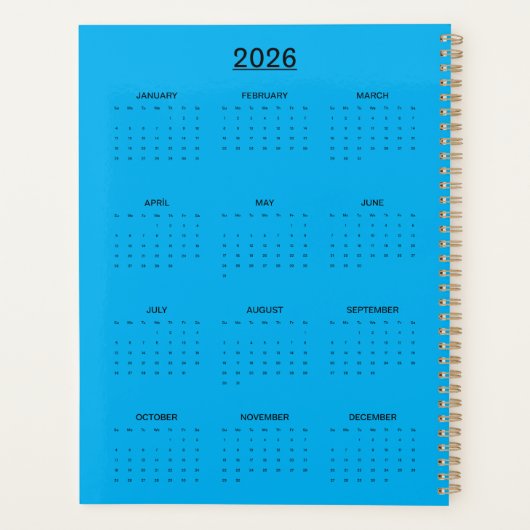 The Surrealness of it All Planner (Achterkant)