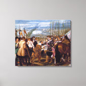 The Surrender of Breda, fine art, Canvas Afdruk (Voorkant)