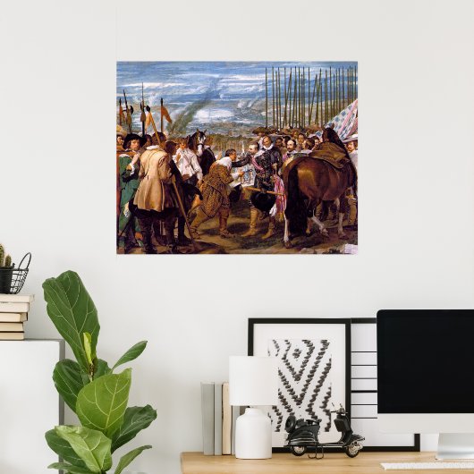 The Surrender of Breda, fine art, Poster (Thuiskantoor)