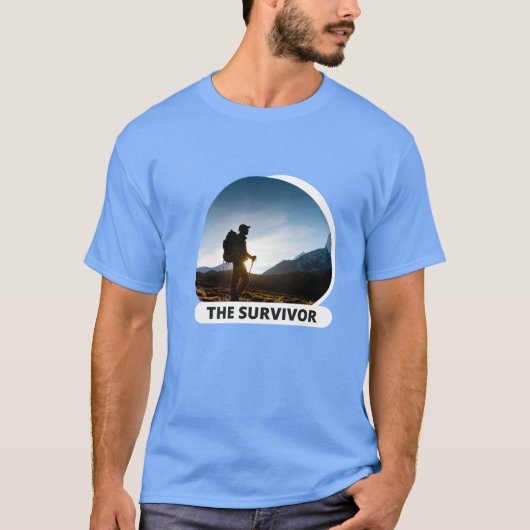 The Survivor: Avontuur T-shirt (Voorkant)