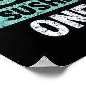 The Sushi One _ Matching Family Couple Friends – V Poster (Hoek)