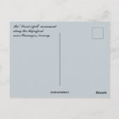 The Sverd I Fjell Monument Norway Briefkaart (Achterkant)