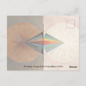 The Swan, Group IX, No.12 van Hilma af Klint Briefkaart (Achterkant)