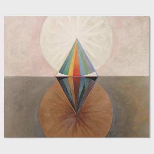 The Swan, Group IX, No.12 van Hilma af Klint Cadeaupapier (Vlak)