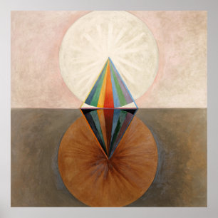 The Swan, Group IX, No.12 van Hilma af Klint Poster