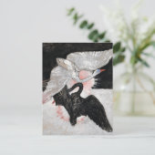 The Swan, Group IX, No.2 van Hilma af Klint Briefkaart (Staand voorkant)