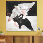 The Swan, Group IX, No.2 van Hilma af Klint Canvas Afdruk (Insitu (Woonkamer))