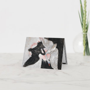 The Swan, Group IX, No.2 van Hilma af Klint Kaart