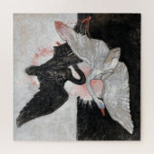 The Swan, Group IX, No.2 van Hilma af Klint Legpuzzel (Horizontaal)