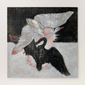 The Swan, Group IX, No.2 van Hilma af Klint Legpuzzel (Verticaal)