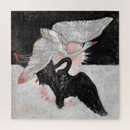 The Swan, Group IX, No.2 van Hilma af Klint Legpuzzel (Verticaal)
