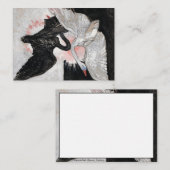 The Swan, Group IX, No.2 van Hilma af Klint Notitiekaartje (Voorkant / Achterkant)
