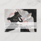 The Swan, Group IX, No.2 van Hilma af Klint Visitekaartje (Achterkant)