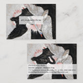 The Swan, Group IX, No.2 van Hilma af Klint Visitekaartje (Voorkant / Achterkant)