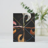 The Swan, Group IX, No.7 van Hilma af Klint Briefkaart (Staand voorkant)