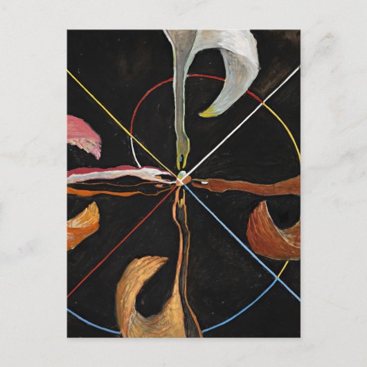 The Swan, Group IX, No.7 van Hilma af Klint Briefkaart (Voorkant)