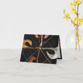 The Swan, Group IX, No.7 van Hilma af Klint Kaart (Gele Bloem)