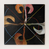 The Swan, Group IX, No.7 van Hilma af Klint Legpuzzel (Horizontaal)