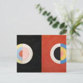 The Swan, Group IX van Hilma af Klint Briefkaart (Staand voorkant)