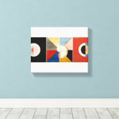 The Swan, Group IX van Hilma af Klint Canvas Afdruk (Insitu (Houten vloer))