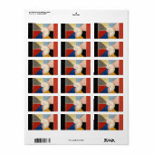 The Swan, Group IX van Hilma af Klint Etiket (Full Sheet)