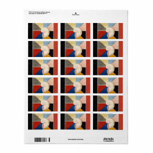 The Swan, Group IX van Hilma af Klint Etiket