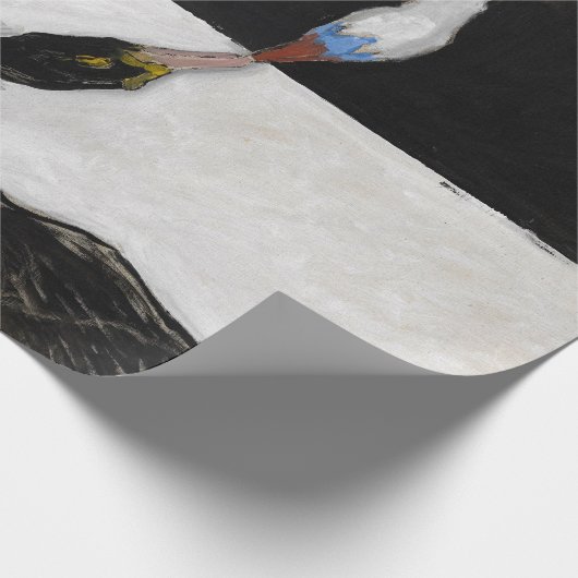 The Swan No.1 van Hilma af Klint Cadeaupapier (Hoek)