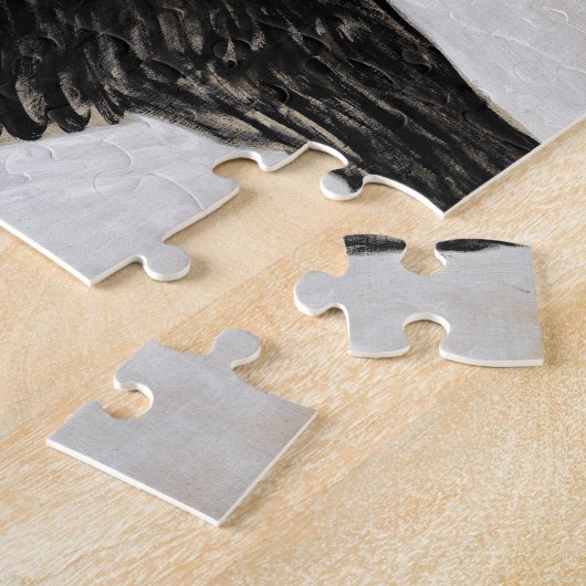 The Swan No.1 van Hilma af Klint Legpuzzel (Zijkant)