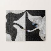 The Swan No.1 van Hilma af Klint Legpuzzel (Horizontaal)
