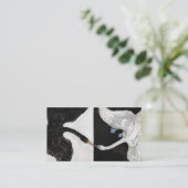 The Swan No.1 van Hilma af Klint Visitekaartje (Staand voorkant)