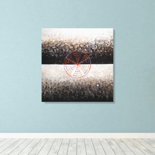 The Swan, nr. 10 | Hilma af Klint | Canvas Afdruk (Insitu (Houten vloer))