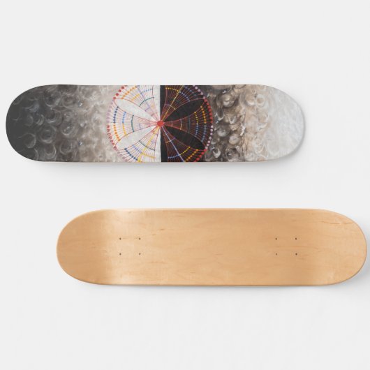 The Swan, nr. 10 | Hilma af Klint | Persoonlijk Skateboard (Horizontaal)