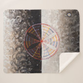 The Swan, nr. 10 | Hilma af Klint | Sherpa Deken (Voorkant (horizontaal))