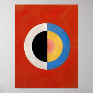 The Swan, nr. 17 van Hilma af Klint Poster