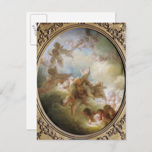 The Swarm of Cupids, c.1767 Briefkaart (Voorkant / Achterkant)