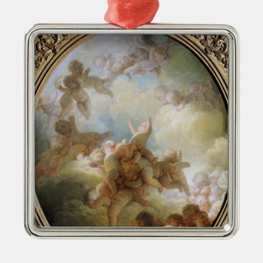 The Swarm of Cupids, c.1767 Metalen Ornament (Voorkant)