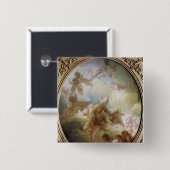 The Swarm of Cupids, c.1767 Vierkante Button 5,1 Cm (Voorkant /achterkant)