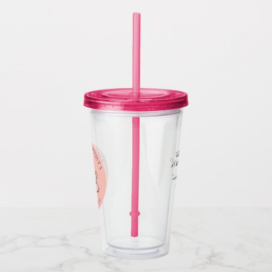 The Sweet Barista Acryltumbler Acryl Drinkbeker (Rechts)