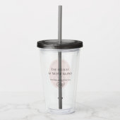 The Sweet Barista Acryltumbler Acryl Drinkbeker (Voorkant)