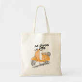 THE SWEET LIFE MOTORCYCLE  Tote Bag (Voorkant)