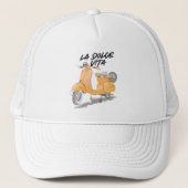 THE SWEET LIFE MOTORCYCLE Trucker Hat Trucker Pet (Voorkant)