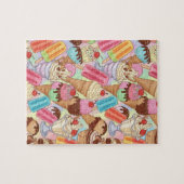 The Sweet Retreat | Retro Ice Cream Parlor Legpuzzel (Horizontaal)