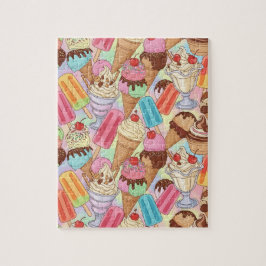 The Sweet Retreat | Retro Ice Cream Parlor Legpuzzel