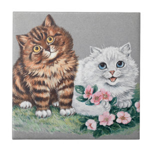 The Sweetest Pair, Louis Wain Tegeltje
