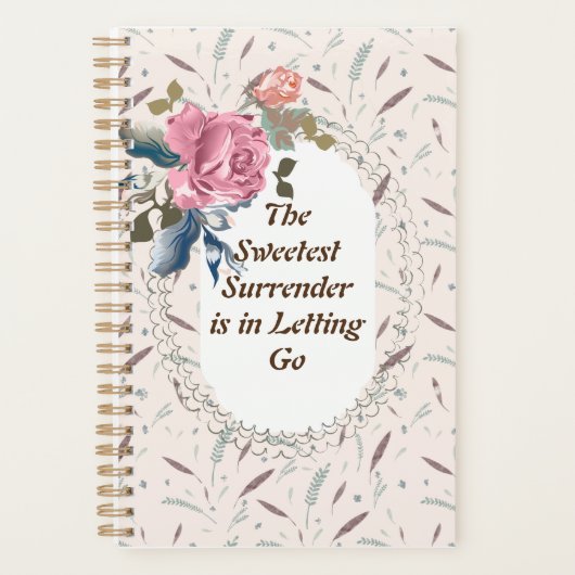 The Sweetest Surrender Floral Business Planner (Voorkant)