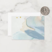 "The Sweets": Originele Abstracte Art Note Kaart Notitiekaartje (Voorkant / Achterkant in situ)