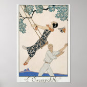 The Swing, 1923 (pochoir print) Poster (Voorkant)