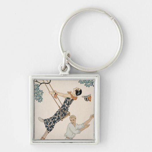 The Swing, 1923 (pochoir print) Sleutelhanger (Voorkant)