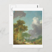 The Swing by Jean-Honore Fragonard Briefkaart (Voorkant / Achterkant)